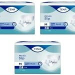 Tena Proskin Slip Plus 6 damla Orta Boy Medium Belbantlı Hasta Bezi 30'lu 3 paket / 90 adet