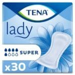 Tena Lady Süper 5 damla Kadın Mesane Pedi 30'lu paket